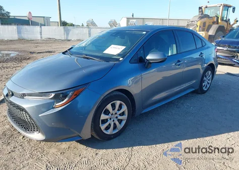 2021 Toyota Corolla Le from USA, damaged, VIN JTDEPMAE0MJ186691